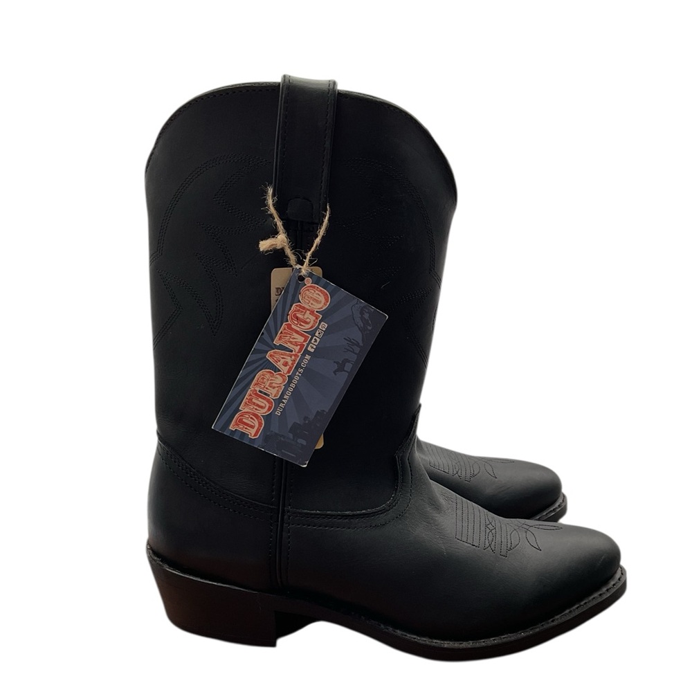 NWT Durango Men's oil resistant Classic Black Western Boots size 12D style TR760